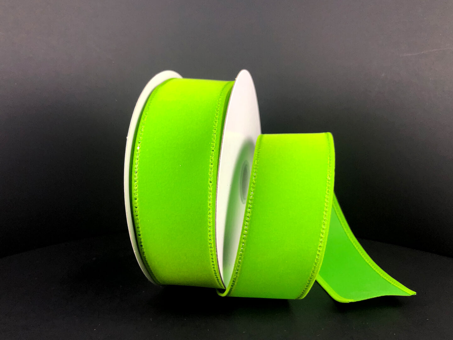 13180909 1.5"X10YDS Velvet Lime