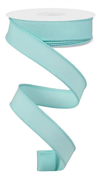 RGE7202H1 7/8" x 10yd Diagonal Weave Ice Blue