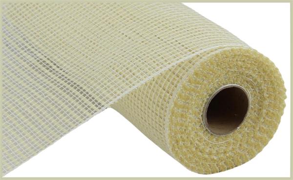 RE890083 10" x 10yd Horizontal Wide Stripe Mesh