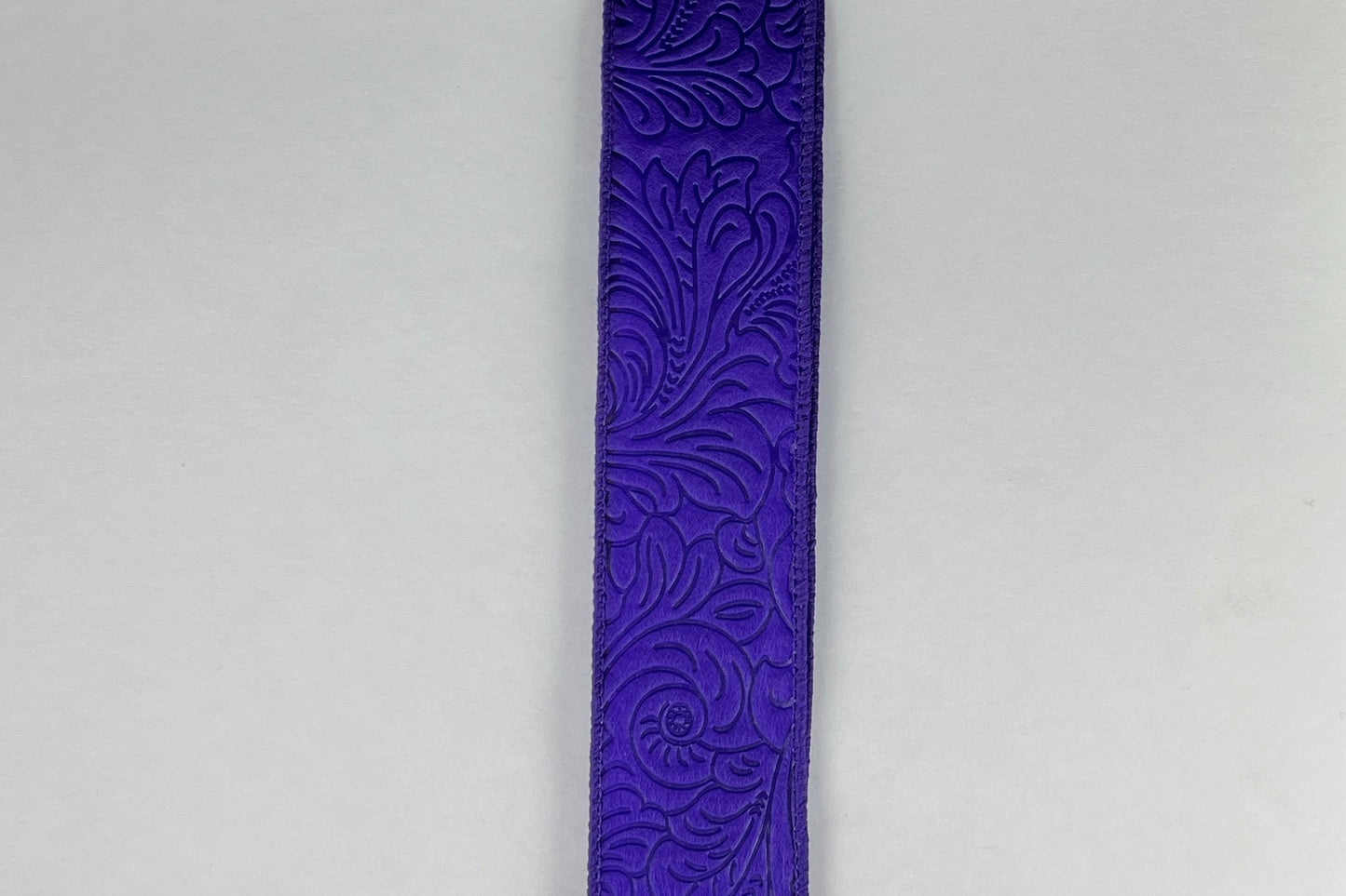 42466-09-11 1.5"X10YDS Embossed Flower Purple