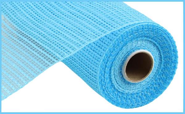 RE890044 10" x 10yd Horizontal Wide Stripe Mesh
