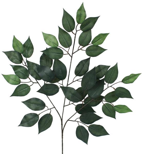 FG505430 23"L Ficus Spray Tt Green