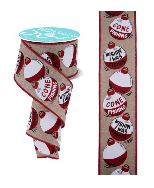 RGF169418 2.5"X10YD Fishing Bobbers Natural/White/Black/Red