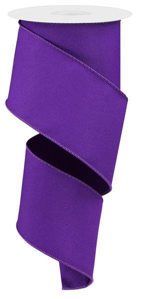 RGE120323 2.5" x 10yd Diagonal Weave Fabric Purple