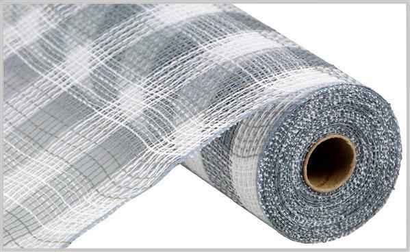 RY8320J8 10.25" X 10Yd Faux Jute/Pp Small Check 885673826177