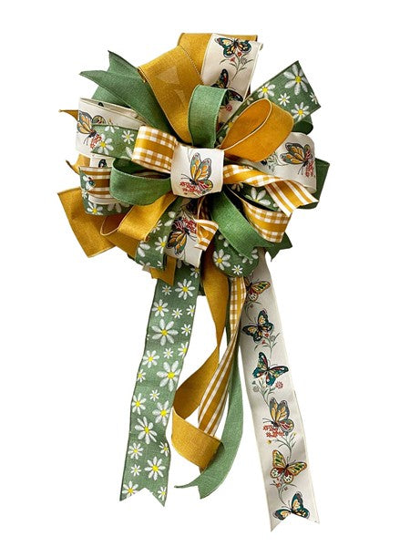 RG1279AM 2.5" x 10yd Royal Burlap Clover Green