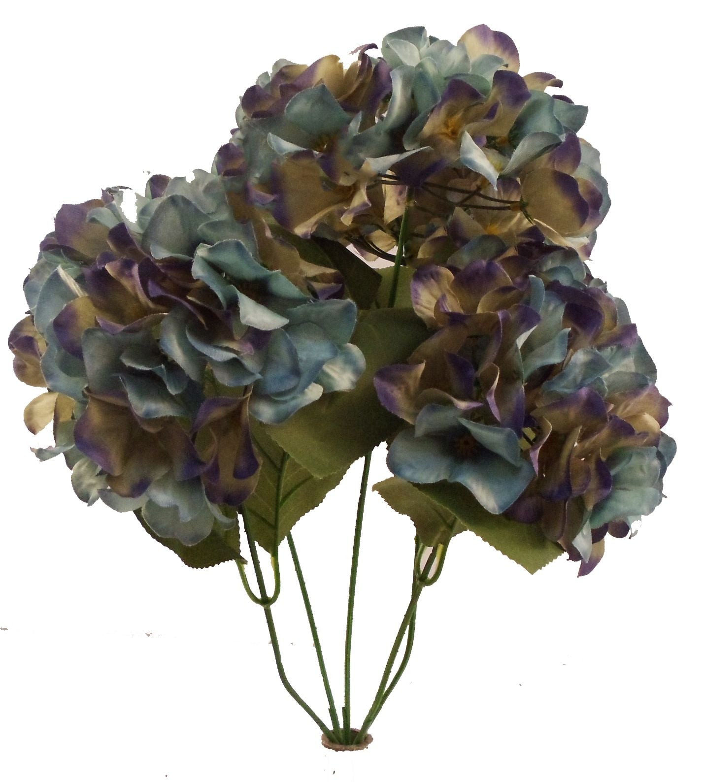 CS25006-TUR X5 HYDRANGEA BUSH Turquoise