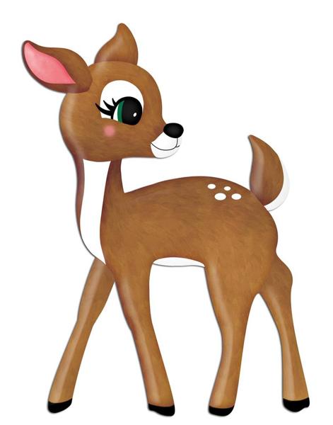 MD079543 9.5"Lx13"H Metal/Embossed Bambi Tan/Brn/Pnk/Emld/Wht/Blk