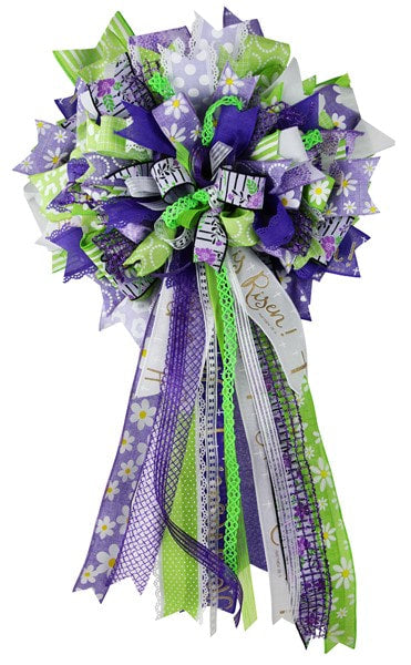 RGA181833 4" x 10yd Iridescent Glitter On Satin Lime Green/Iridescent