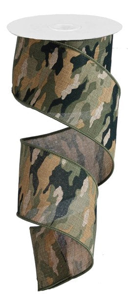 RG1251 2.5" x 10yd Camouflage/Royal Camouflage