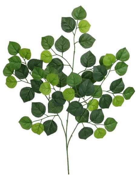 FG6188 22"L Apple Tree Leaf Spray Green