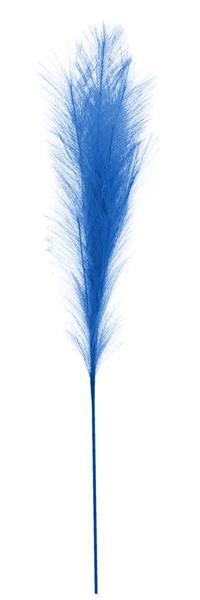FG601403 38"L Fabric Grass Plume Spray Blue