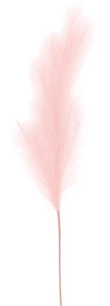 FG601515 43"L Fabric Grass Plume Spray Light Pink