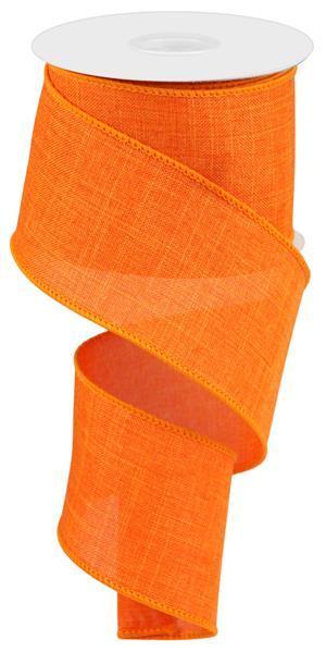 RG1279HW 2.5" x 10yd Royal Burlap New Orange