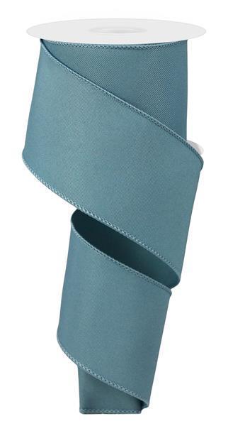 RGE1203H5 2.5" x 10yd Diagonal Weave Fabric Smoke Blue