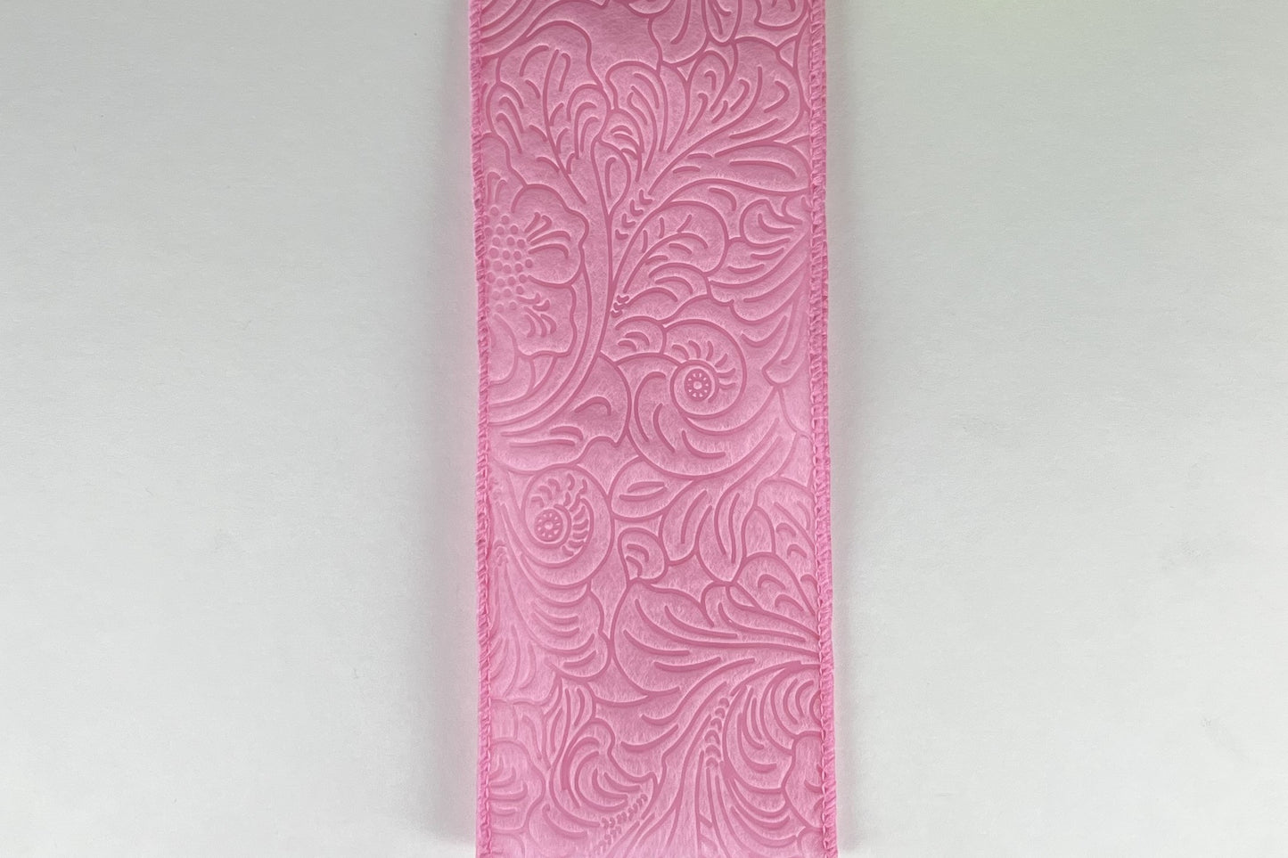 42466-40-03 2.5"X10YDS Embossed Flower Pink