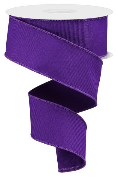 RGE120223 1.5" x 10yd Diagonal Weave Fabric Purple