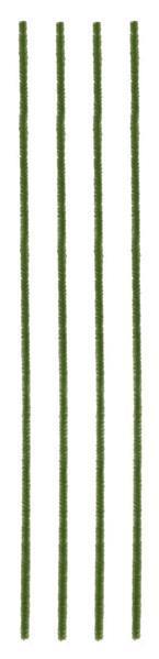 MA200230 20"L x 6mm Chenille Stems Moss Green