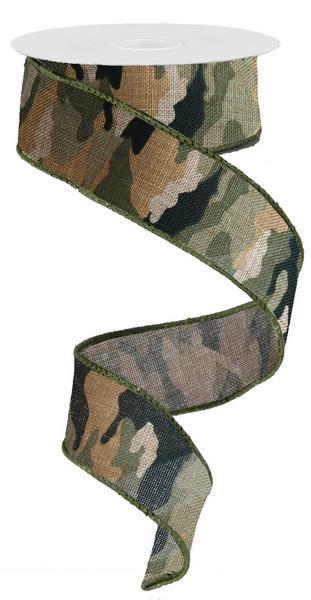 RG1250 1.5" x 10yd Camouflage/Royal Camouflage