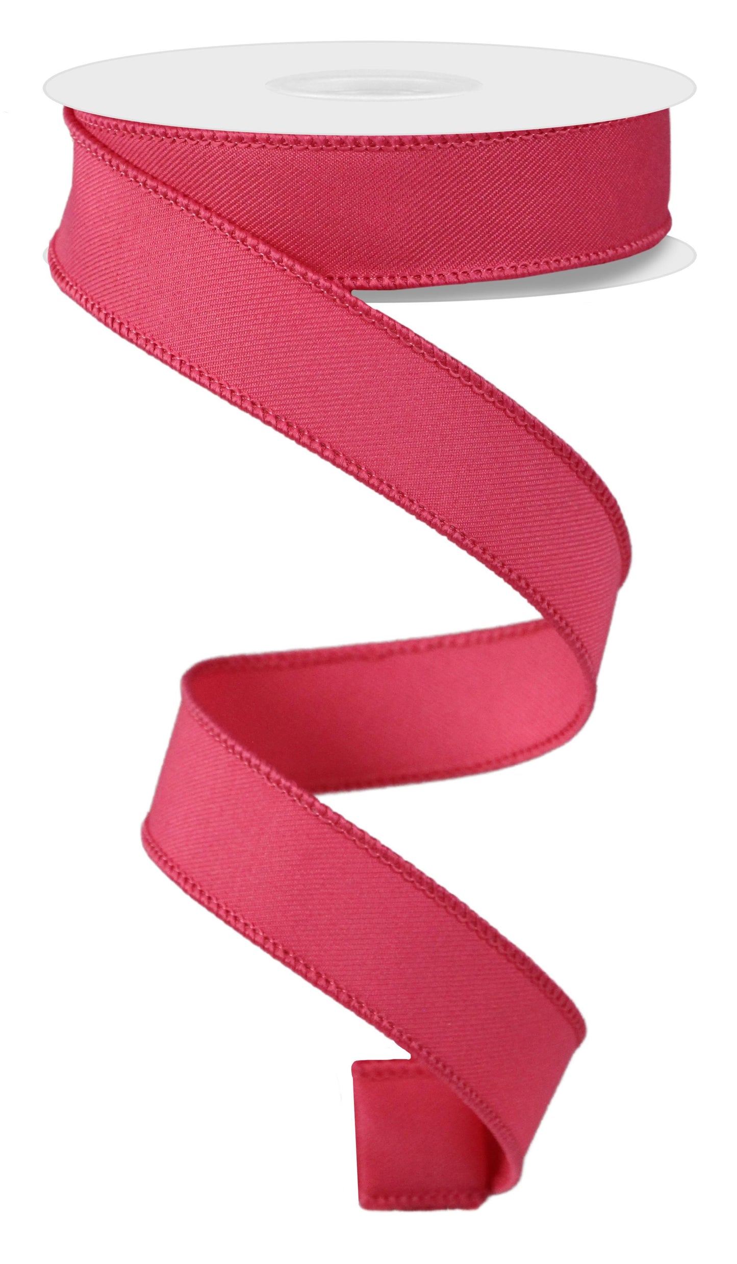 RGE720211 7/8" x 10yd Diagonal Weave Hot Pink