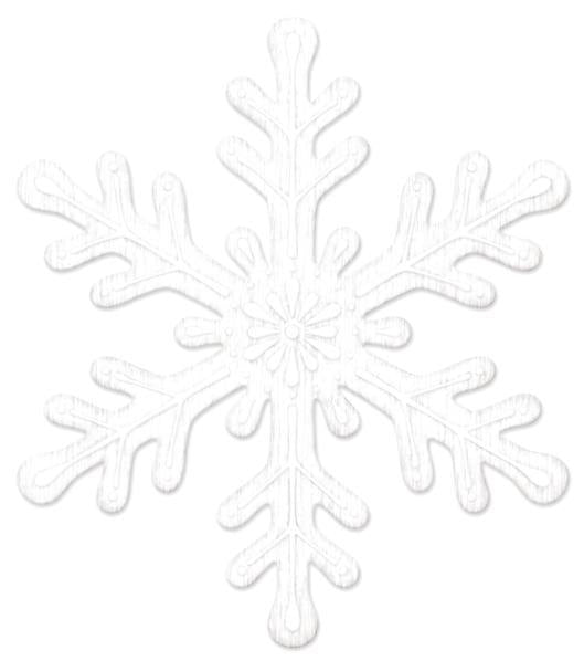 MD1197 12"H x 10.5"L Metal/Embossed Snowflake White/Lt Grey