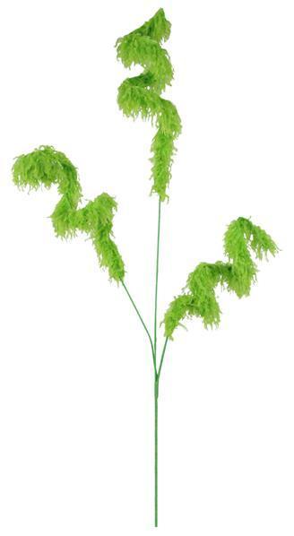 XP1026 31"L Furry Curl Spray Lime Green