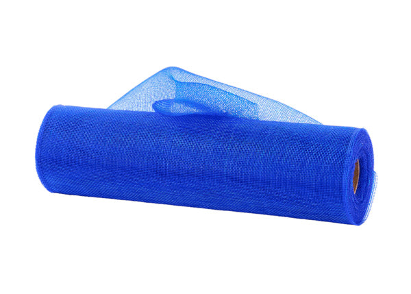 RY500025 10.25" x 10yd Fine Weave Mesh Royal Blue