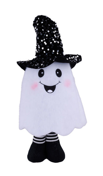 HH4029 18"H x 7.5"W Rocking Ghost White/Black/Silver