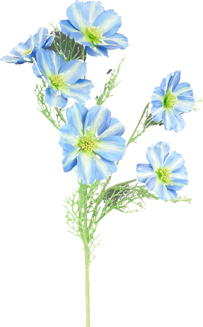 29387BL 30"H Cat Cosmo Spray Blue