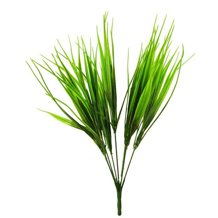CS14043 Grass Plastic X7 Green