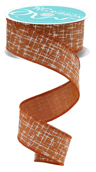 RGF16895T 1.5"X10YD Knit Look Texture Talisman/Ivory