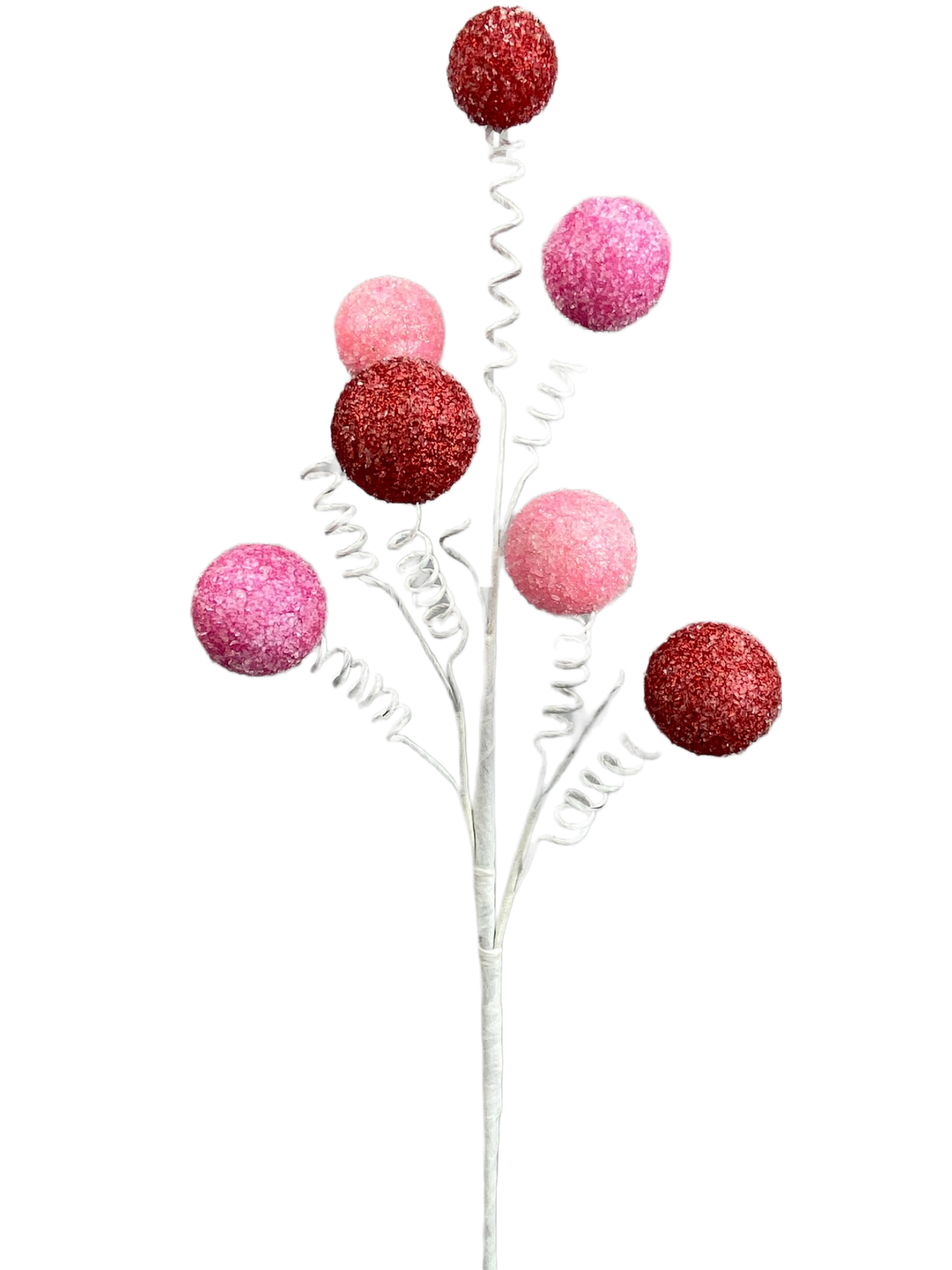 85791RDPK 18"H Gum Ball Pick Red/Pink