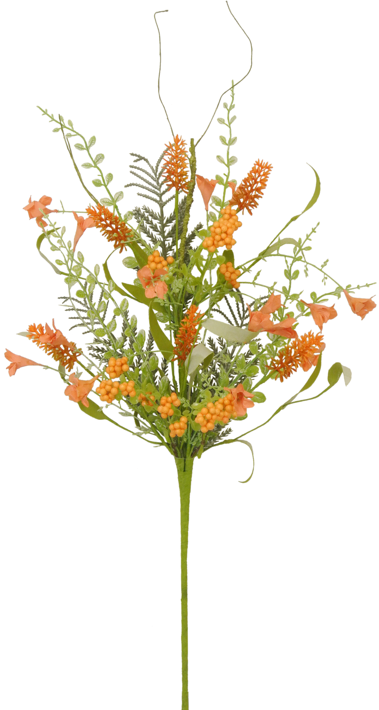 60919-OR 23" Lavender Berry Spray Orange