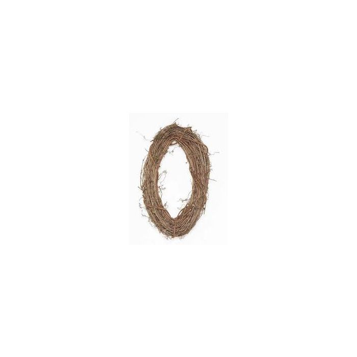 18" Grapevine Oval Wreath