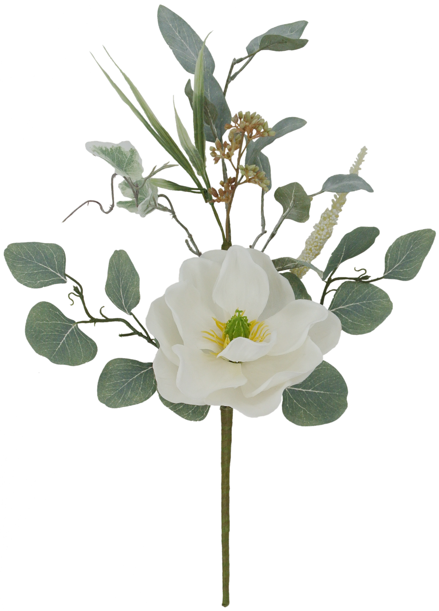 83525 18" Magnolia EUC Pick White/Green