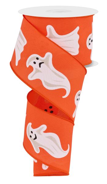RGE193920 2.5" x 10yd Ghosts Dk Orng/White/Black/Grey