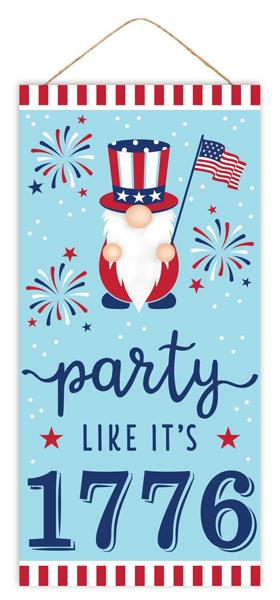 AP7096 12.5"H x 6"L Party Like It's 1776 Sign