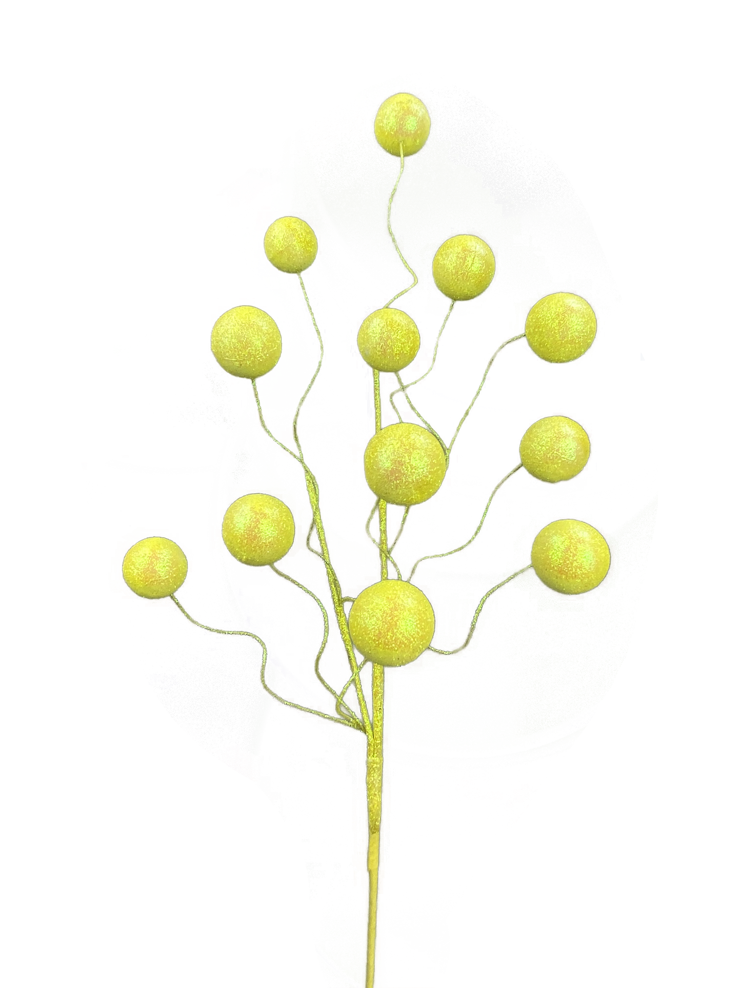 85712YW 24"H Ball Spray Yellow