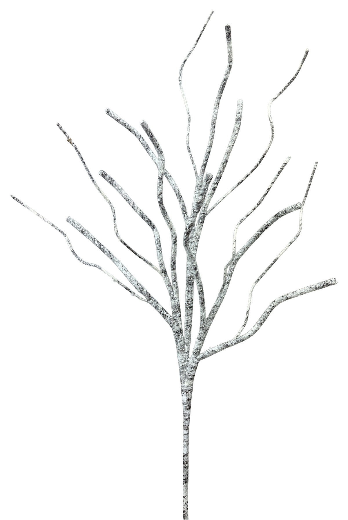 86820WT 30"H Birch Branch Spray White