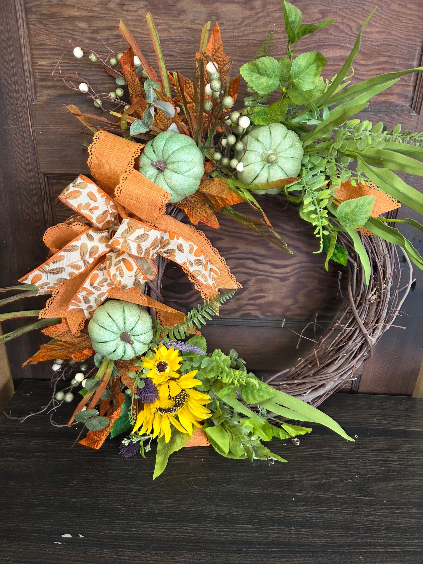 Fall Grapevine Wreath