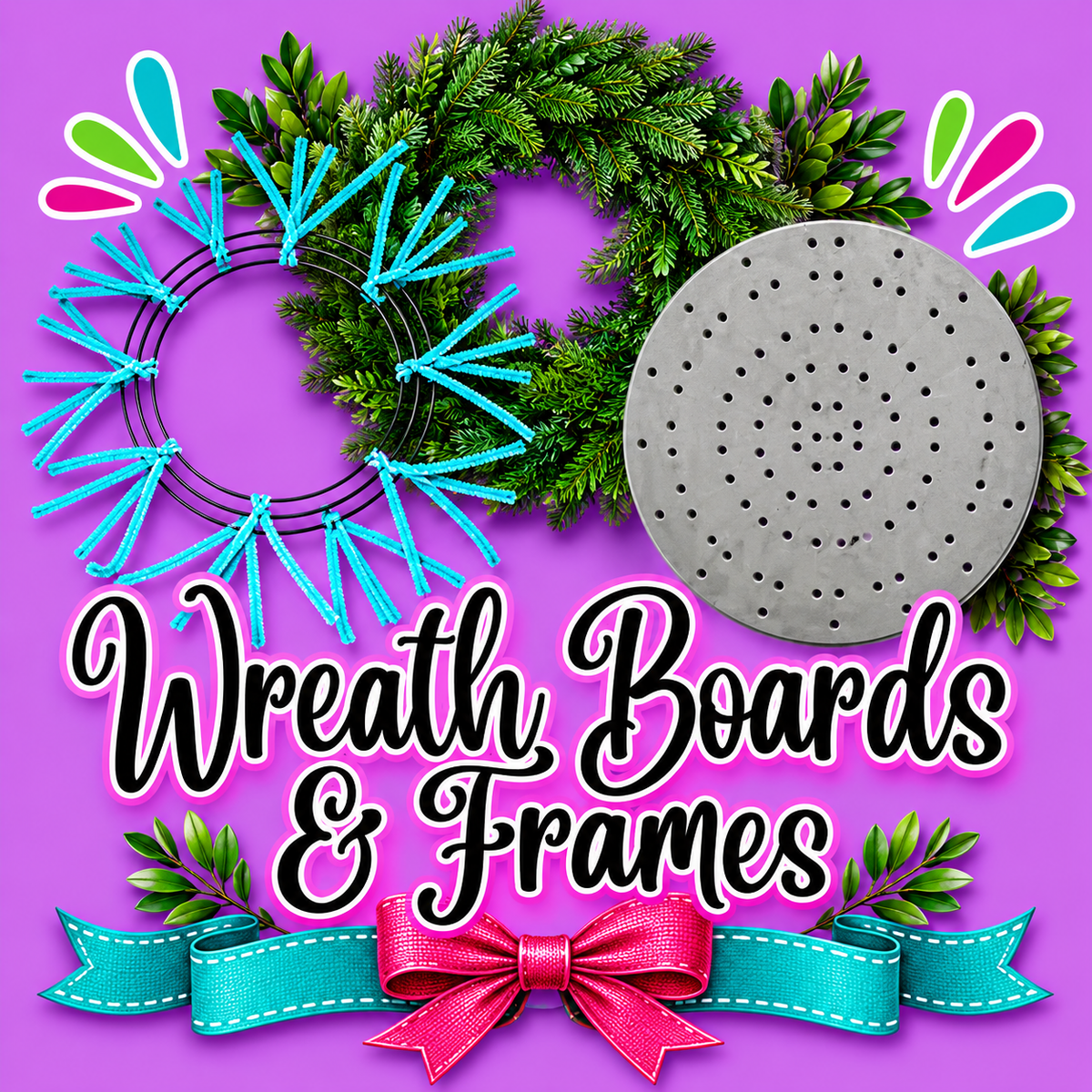 Wreath Boards & Frames