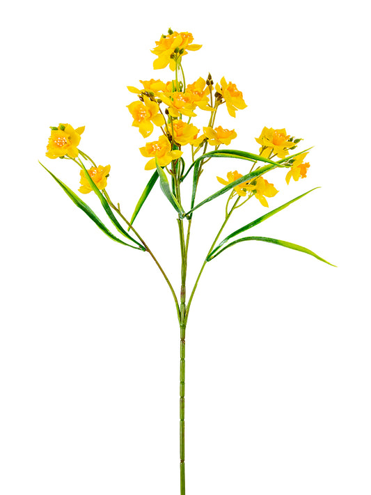 2285243WY    31" Daffodil Spray    White/Yellow