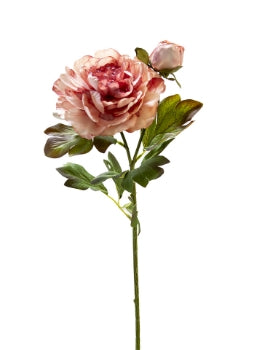 245047MV      27" Peony Spray    Mauve