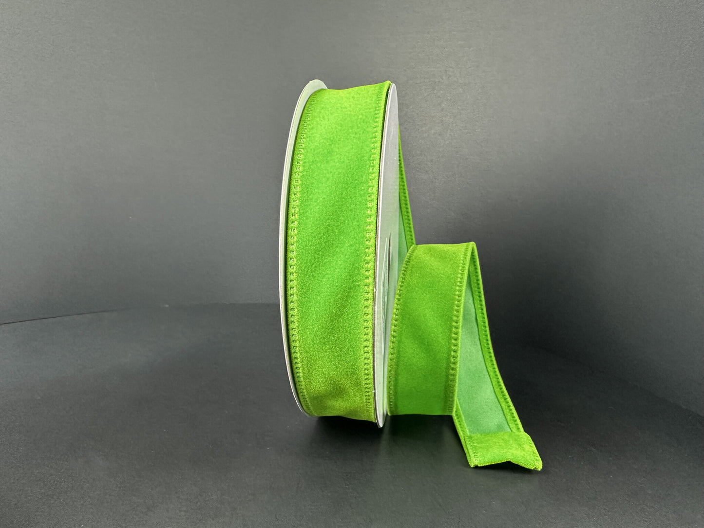 13180509   7/8"X10 YDS  Velvet        Lime