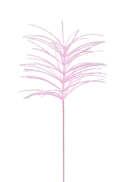 FH812615   26"L Glitter Bead Spray    Soft Pink