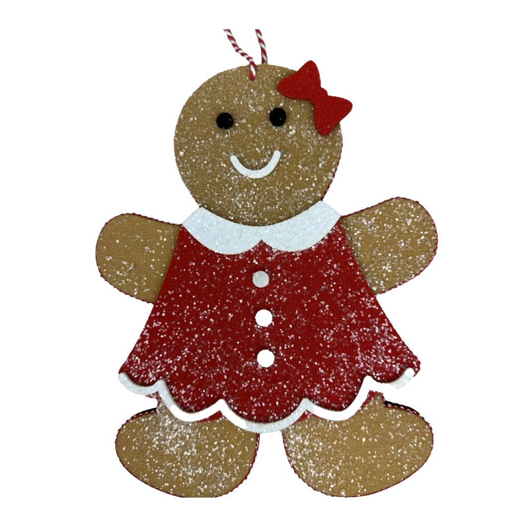 Sweet Gingerbread Christmas Wreath Kit