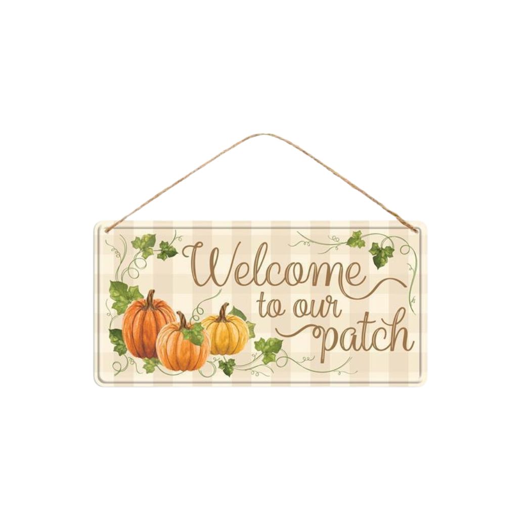 Welcome to Our Patch Fall Wreath Kit