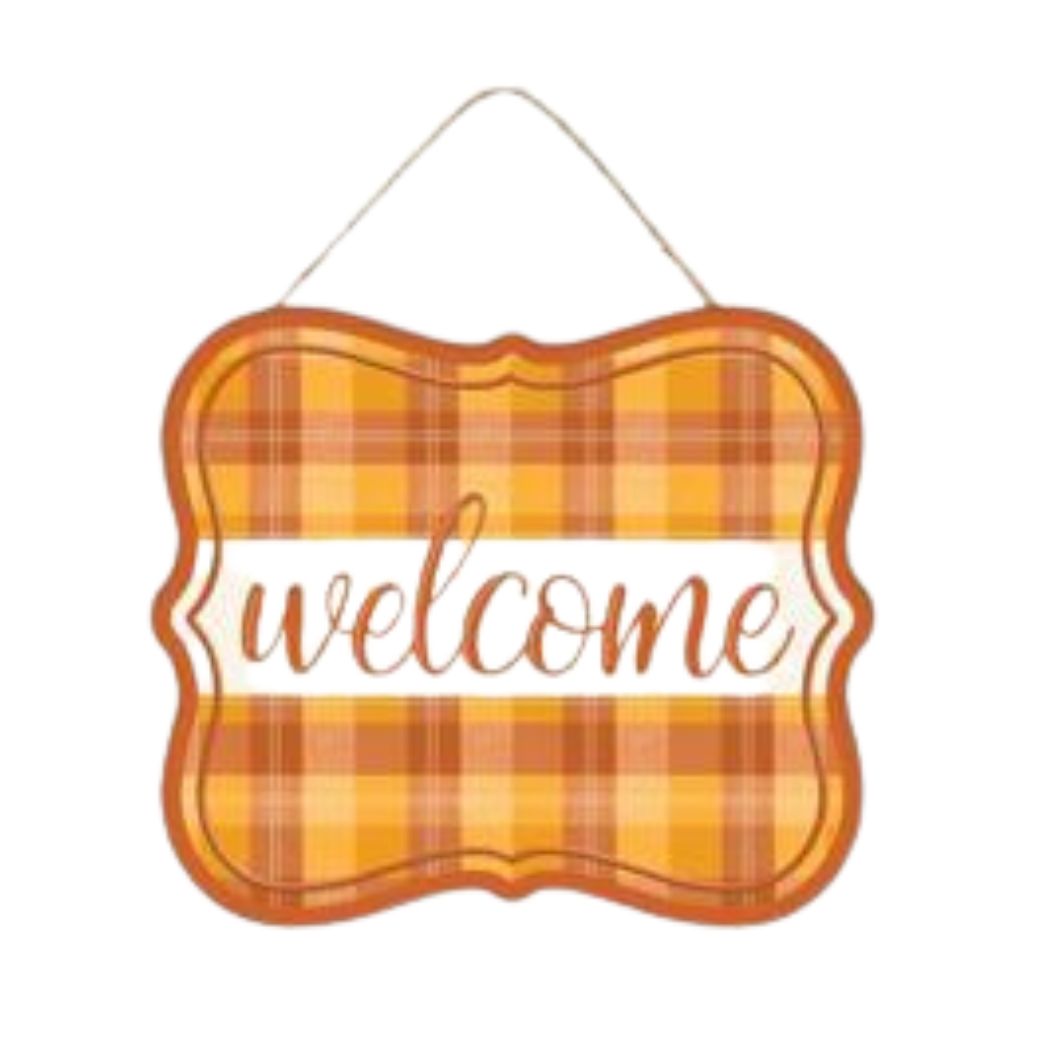 Welcome Scarecrow Harvest Wreath Kit