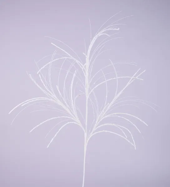 XS999927   35"L Glitter Fishline Spray   White