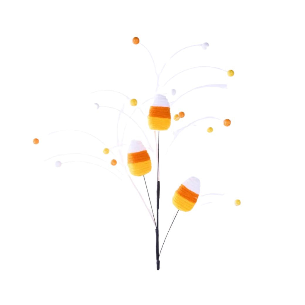 Candy Corn Is My Favorite Vegetable Halloween Wreath Kit